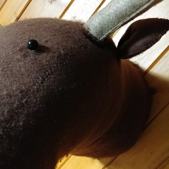 Fabric Moose Head - Picture 5 of 7